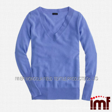 Dernière conception pull col V 2014 cardigan femmes modèles de tricot